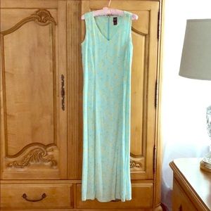 Soft mint green dress